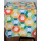 AccuQuilt GO! Half Hexagon Die – 1", 1½", 2½" Sides Fabric Cutting Die for Quilting & Patchwork